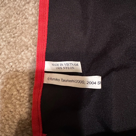 InuYasha mythwear embroidered messenger bag NWOT - Picture 2 of 5